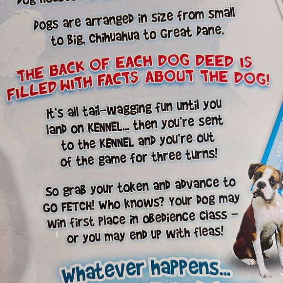 New Dog-Opoly Board Game. By Late For The Sky Dog Themed Version of Monopoly - Picture 9 of 9